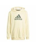 Polar com Capuz Unissexo Adidas Future Icons Badge of Sport Amarelo | Tienda24 Tienda24.eu