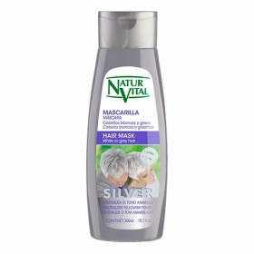 Masque pour Cheveux Blancs Naturaleza y Vida (300 ml) de Naturaleza y Vida, Soins et masques - Réf : S0560788, Prix : 6,59 €,...