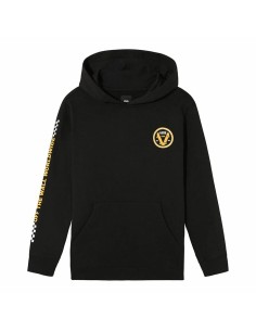 Felpa con Cappuccio Unisex Vans Global Stack Po-B Nero da Vans, Bambino - Ref: S6486615, Precio: 52,38 €, Descuento: %