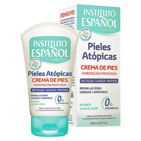 Crema de Pies Hidratante Instituto Español Piel Atópica (100 ml) 100 ml de Instituto Español, Cremas para pies - Ref: S056629...