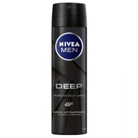 Spray déodorant Men Deep Black Carbon Nivea J25107-bf (150 ml) 150 ml de Nivea, Déodorants et anti-transpirants - Réf : S0567...