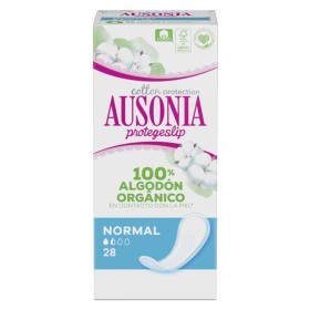 Normal panty liner ORGANIC Ausonia Ausonia Organic (28 uds) by Ausonia, Pantyliners - Ref: S0572985, Price: 4,93 €, Discount: %