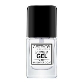 vernis à ongles Power Gel 2 in 1 Base and Top Coat Catrice Power Gel In (10,5 ml) 10,5 ml de Catrice, Vernis à ongles - Réf :...