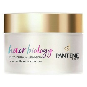 Masque pour cheveux Hair Biology Frizz & Luminosidad Pantene (160 ml) de Pantene, Soins et masques - Réf : S0573879, Prix : 7...