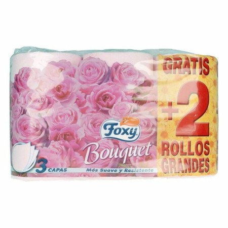 Papier Toilette Foxy Bouquet 3 couches (6 uds) de Foxy, Papier toilette - Réf : S0575791, Prix : 11,60 €, Remise : %