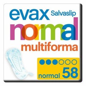 Salvaslip Multiforma Evax Slip Multiforma (58 uds) de Evax, Protege slips - Ref: S0578361, Preço: 5,81 €, Desconto: %