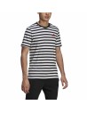 Camiseta de Manga Corta Hombre Essentials Stripey Adidas Embroidered Logo Negro | Tienda24 Tienda24.eu