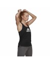 Camiseta de Tirantes Mujer Adidas Aeroready D2M Negro | Tienda24 Tienda24.eu