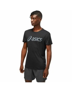 Camisola de Manga Curta Homem Adidas Giant Logo Branco | Tienda24 Tienda24.eu