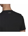 Herren Kurzarm-T-Shirt Adidas Club Tennis 3 Stripes Schwarz | Tienda24 Tienda24.eu