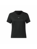 Camiseta de Manga Corta Mujer Reebok Speedwick Negro | Tienda24 Tienda24.eu