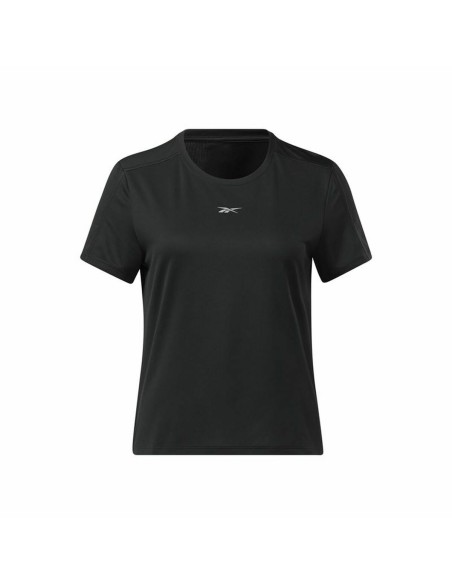 Damen Kurzarm-T-Shirt Reebok Speedwick Schwarz | Tienda24 Tienda24.eu