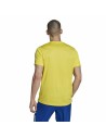 Camisola de Manga Curta Homem Adidas Graphic Tee Shocking Amarelo | Tienda24 Tienda24.eu