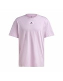 T-shirt à manches courtes homme Adidas Essentials Feelvivid Drop Lavande | Tienda24 Tienda24.eu