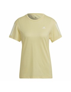 Veste de Sport pour Femme Adidas Aeroready Studio Beige | Tienda24 Tienda24.eu