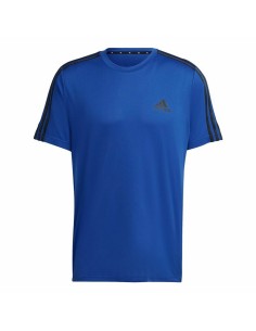 Sudadera sin Capucha Hombre Adidas 3 stripes Negro | Tienda24 Tienda24.eu