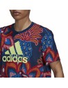 Camiseta de Manga Corta Mujer Adidas FARM Rio Graphic | Tienda24 Tienda24.eu