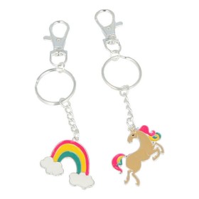 Portachiavi Inca Unicorno Arcobaleno (2 pcs) di Inca, Portachiavi - Rif: S0587290, Prezzo: 7,62 €, Sconto: %