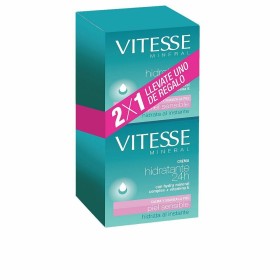 Crème Hydratante pour le Visage Vitesse Mineral 24 heures (2 x 50 ml) de Vitesse, Hydratants - Réf : S0596310, Prix : 7,72 €,...