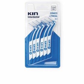 Interdental Toothbrush Kin Conical 6 Units 1,3 mm by Kin, Interdental Brushes - Ref: S0596341, Price: 7,87 €, Discount: %