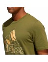 Herren Kurzarm-T-Shirt Adidas Art Bos Graphic Olive | Tienda24 Tienda24.eu