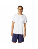 Camiseta de Manga Corta Hombre Asics Court Blanco | Tienda24 Tienda24.eu