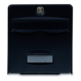 Letterbox Burg-Wachter Black Stainless steel Galv