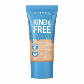 Base Cremosa per il Trucco Rimmel London Kind & Free 10-rose ivory (30 ml) di Rimmel London, Fondotinta - Rif: S0598818, Prez...