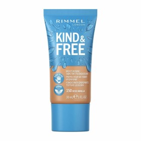 Base Cremosa per il Trucco Rimmel London Kind & Free 150-rose vanilla (30 ml) di Rimmel London, Fondotinta - Rif: S0598820, P...