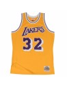 Basketball-T-Shirt Mitchell & Ness LA Lakers Magic Jhonson Gelb | Tienda24 Tienda24.eu