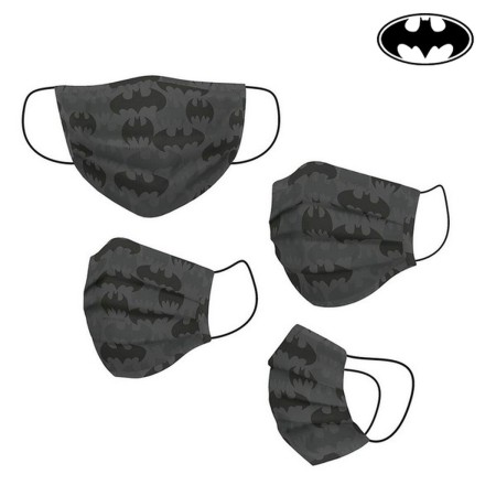 Mascherina Igienica in Stoffa Riutilizzabile Batman Adulto Grigio di Batman, Monouso - Rif: S0725015, Prezzo: 7,18 €, Sconto: %