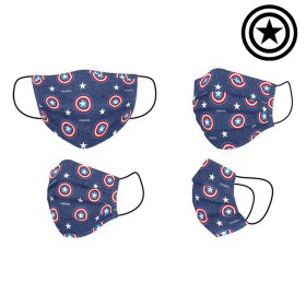 Hygienic Face Mask The Avengers Children's Blue by The Avengers, Disposables - Ref: S0726439, Price: 7,18 €, Discount: %