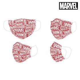 Hygienische Maske Marvel + 11 Jahre Rot von Marvel, Einwegartikel - Ref: S0726445, Preis: 7,18 €, Rabatt: %