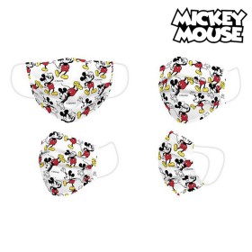 Hygienic Face Mask Mickey Mouse + 11 Years White by Mickey Mouse, Disposables - Ref: S0726450, Price: 7,18 €, Discount: %