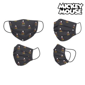 Hygienic Face Mask Mickey Mouse Children's Black by Mickey Mouse, Disposables - Ref: S0726452, Price: 7,18 €, Discount: %