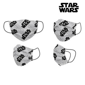 Mascarilla Higiénica Star Wars Infantil Gris de Star Wars, Desechables - Ref: S0726453, Precio: 7,18 €, Descuento: %