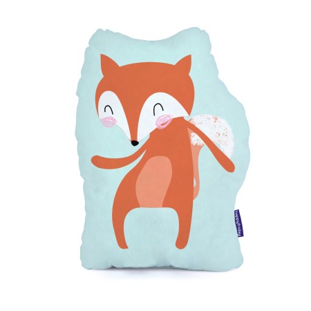 Cushion HappyFriday Moshi Moshi Multicolour Fox Fantasy 40 x 30 cm | Tienda24 - Global Online Shop Tienda24.eu