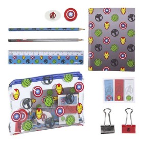 Set di Cancelleria The Avengers Grigio (12 pcs) di The Avengers, Set Scolastici - Rif: S0727267, Prezzo: 6,43 €, Sconto: %