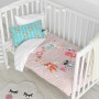 Duvet cover set HappyFriday Moshi Moshi Fantasy Multicolour Baby Crib 2 Pieces by HappyFriday, Quilts and quilt covers - Ref:...