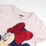 T shirt à manches courtes Enfant Minnie Mouse Rose de Minnie Mouse, T-shirts - Réf : S0731141, Prix : 7,50 €, Remise : %