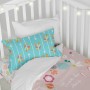 Duvet cover set HappyFriday Moshi Moshi Fantasy Multicolour Baby Crib 2 Pieces by HappyFriday, Quilts and quilt covers - Ref:...