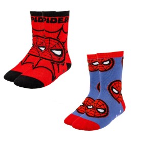 Anti-Rutsch-Socken Spiderman 2 Stück Bunt von Spider-Man, Füßlinge & Sneakersocken - Ref: S0734013, Preis: 6,06 €, Rabatt: %