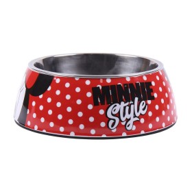 Ciotola per cani Minnie Mouse Rosso Melammina 180 ml Nero Metallo di Minnie Mouse, Piatti - Rif: S0734827, Prezzo: 8,47 €, Sc...