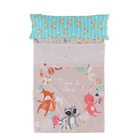 Set di Lenzuola HappyFriday Moshi Moshi Fantasy Multicolore Singolo 2 Pezzi di HappyFriday, Lenzuola e federe per cuscino - R...