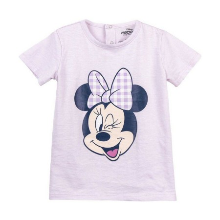 Camiseta de Manga Corta Infantil Minnie Mouse Morado de Minnie Mouse, Camisetas de manga corta - Ref: S0735838, Precio: 7,50 ...