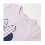 T shirt à manches courtes Enfant Minnie Mouse Violet de Minnie Mouse, T-shirts - Réf : S0735838, Prix : 7,50 €, Remise : %