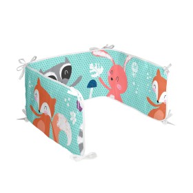 Protection du berceau HappyFriday Moshi Moshi Fantasy Multicouleur 210 x 40 cm de HappyFriday, Accessoires pour les lits - Ré...