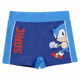 Boxer de Bain pour Enfants Sonic Bleu de Sonic, Maillots de bain - Réf : S0736460, Prix : 8,46 €, Remise : %