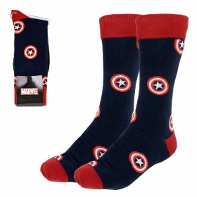 Socks Marvel Unisex Dark blue by Marvel, Liners & Ankle Socks - Ref: S0737300, Price: 5,57 €, Discount: %