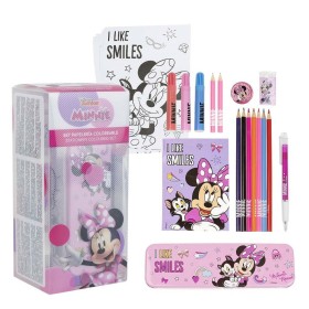 Set di Cancelleria Minnie Mouse 25 Pezzi Rosa di Minnie Mouse, Set Scolastici - Rif: S0737645, Prezzo: 8,13 €, Sconto: %